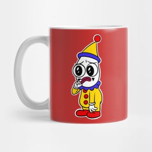 the sad clown Mug